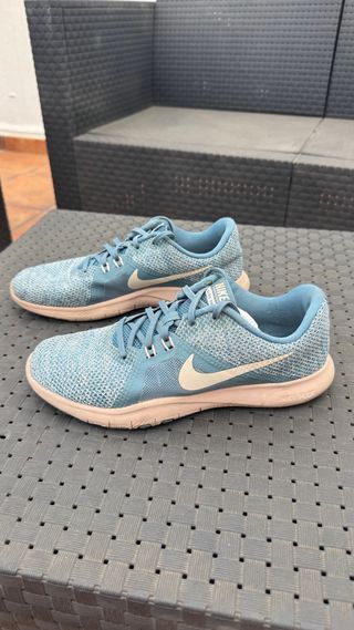 Zapatillas Nike Trainning Mujer Azul