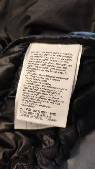 Chaqueta de plumas Arc'teryx Thorium AR Negra