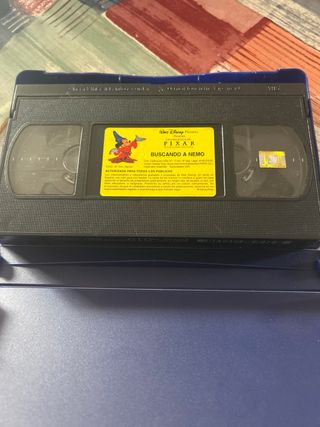 VHS Buscando a Nemo Original Español