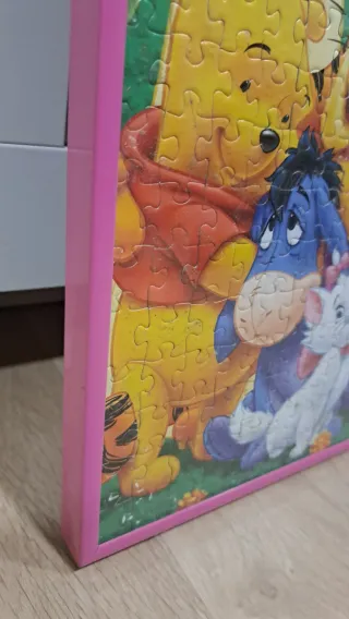 Cuadros de puzzles enmarcados Hello Kitty y Disney