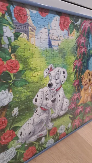 Cuadros de puzzles enmarcados Hello Kitty y Disney