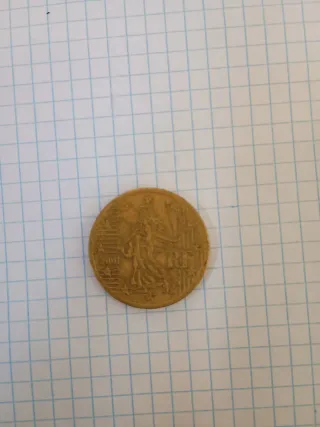 Moneda 50 céntimos 2001 RF