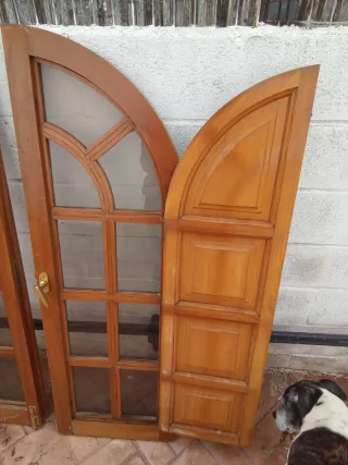 Ventanas de madera con cristal