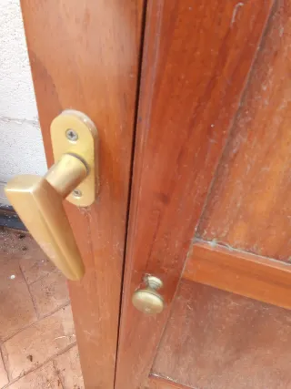 Ventanas de madera con cristal