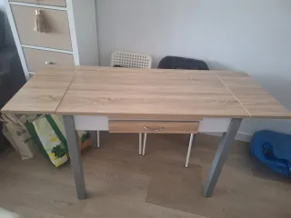 Mesa de cocina extensible roble cambrian