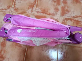 Parque infantil / Cuna de viaje rosa