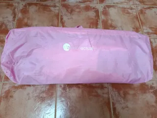 Parque infantil / Cuna de viaje rosa