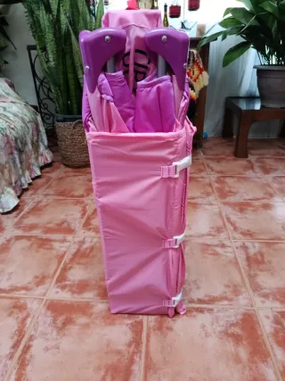 Parque infantil / Cuna de viaje rosa
