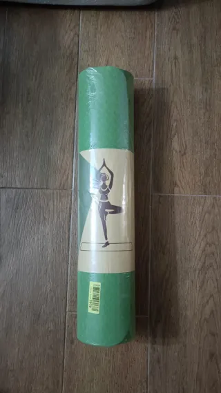 Alfombra de Yoga Verde