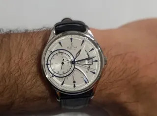 Reloj Festina Vintage Plata y Blanco