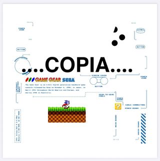 Plantilla Despiece Game Gear Sega