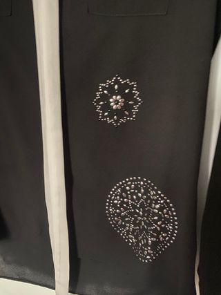 Camisa Desigual Negra con Detalles