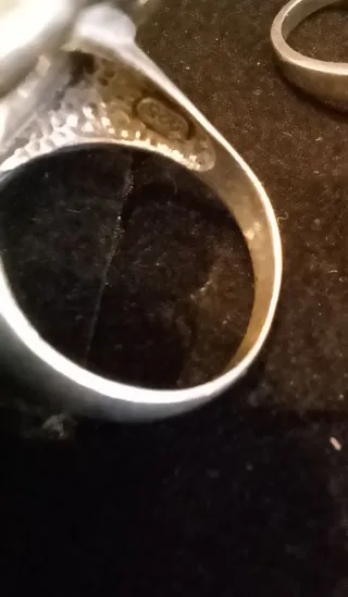 4 Anillos Plata Ley y Alpaca