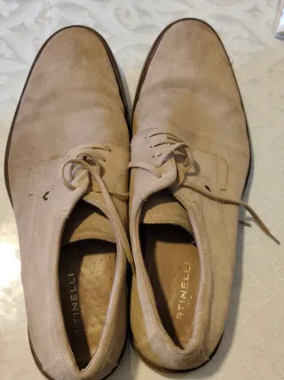 Zapatos Martinelli Ante Beige