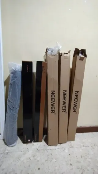 Kit Iluminación Focos Yongnuo YN360 LED RGB