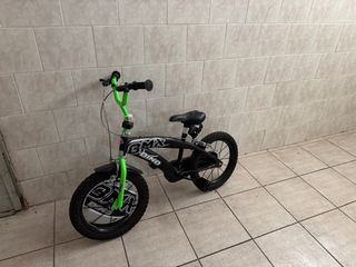 Bicicletta BMX Dino 16 Nero Verde