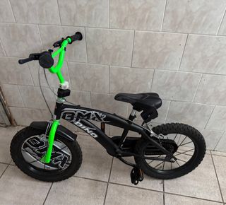 Bicicletta BMX Dino 16 Nero Verde