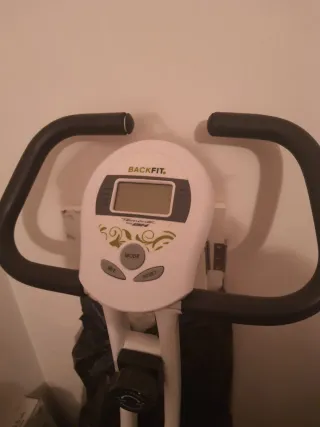 Bicicleta Estática Reclinada Blanca