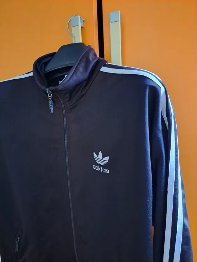 Adidas Giacca Track Jacket Nera Taglia L