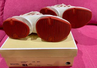 Zapatillas Michael Kors Doradas y Naranjas