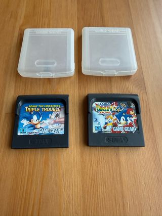 Sonic Triple Trouble Sonic Drift Racing Game Gear