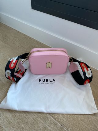 Bolso Furla Rosa Piel, a estrenar.