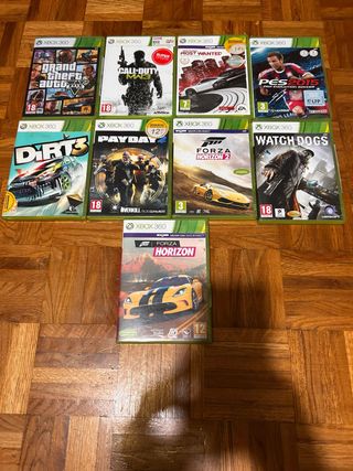 Lote 9 Giochi Xbox 360: GTA V, Call of Duty, Forza