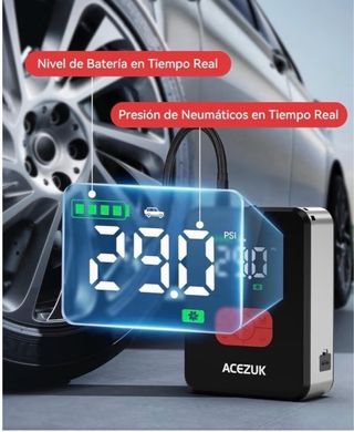 Arrancador/Inflador Coche 7000A