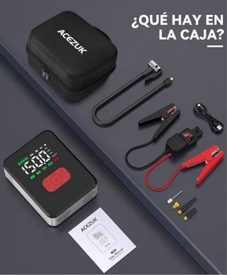 Arrancador/Inflador Coche 7000A