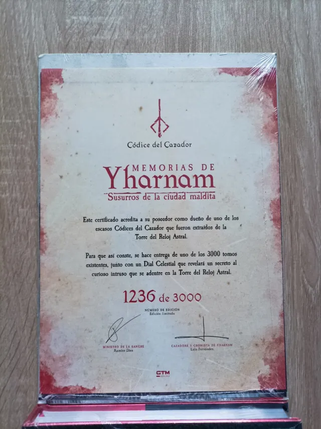 Memorias de Yharnam - Códice del Cazador