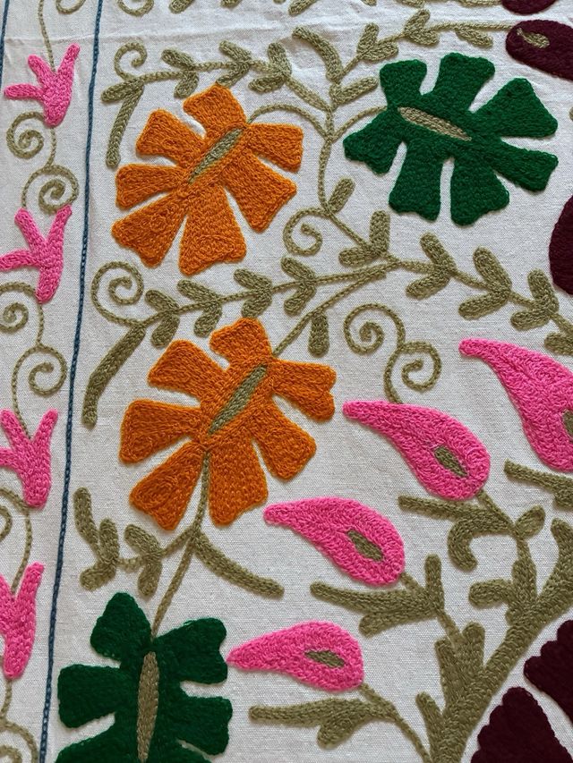 Colcha / Tapete Suzani Multicolor