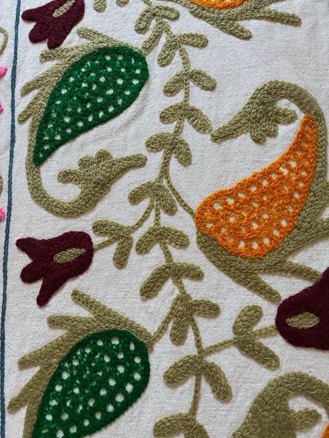 Colcha / Tapete Suzani Multicolor