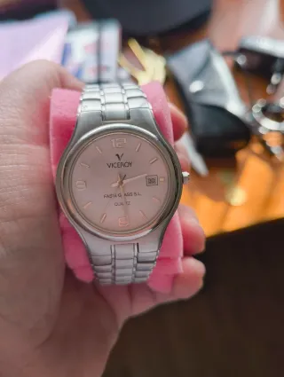 Reloj Viceroy Plata y Blanco