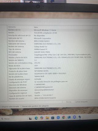 Samsung Galaxy Book 2 Portátil