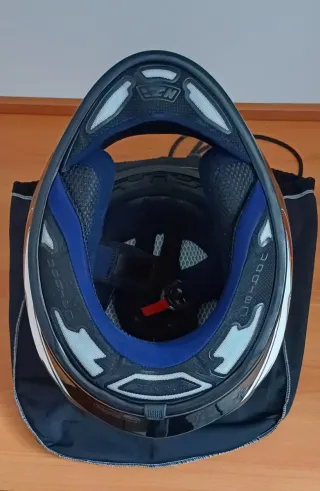 Casco integral moto carbono NZI