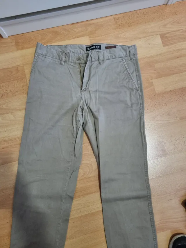 Pantalón chino gabardina Bendorff beige