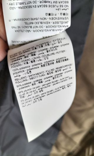 Abrigo/plumón pato Bimba&Lola y regalo