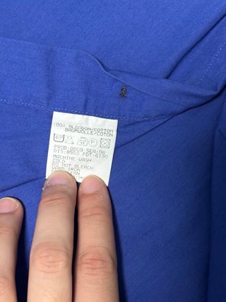 Camisa BOSS Azul Hombre L