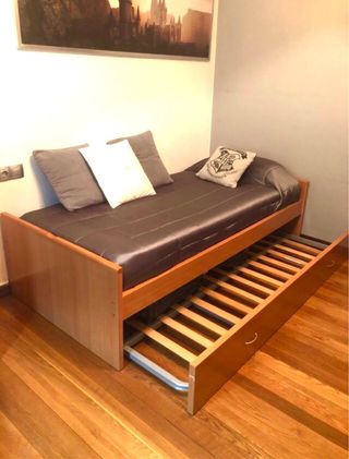 Cama nido doble de 90 cm