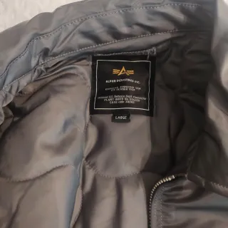 Chaqueta Alpha Industries Gris