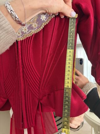 Corpiño Fallera Rojo Indumentar