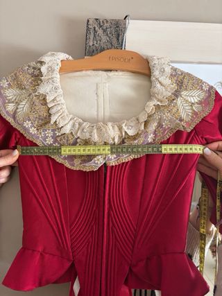 Corpiño Fallera Rojo Indumentar