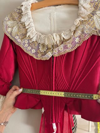 Corpiño Fallera Rojo Indumentar