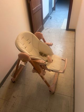 Trona para bebé color rosa