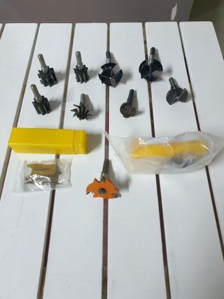 Herramientas de carpintería varias