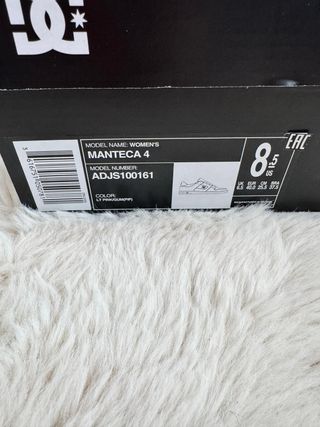 Zapatillas DC Shoes Rosa y Blanco