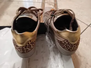 Igi&co scarpe donna beige/oro nuove n.39