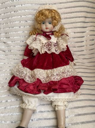 Muñeca de Porcelana Vintage