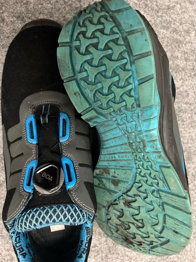 Zapato Seguridad Steitz Negro/Azul