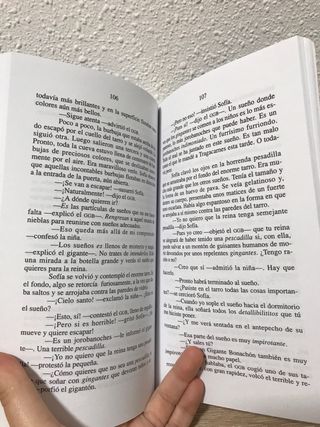 Libro El gran gigante bonachón Ed. Alfaguara